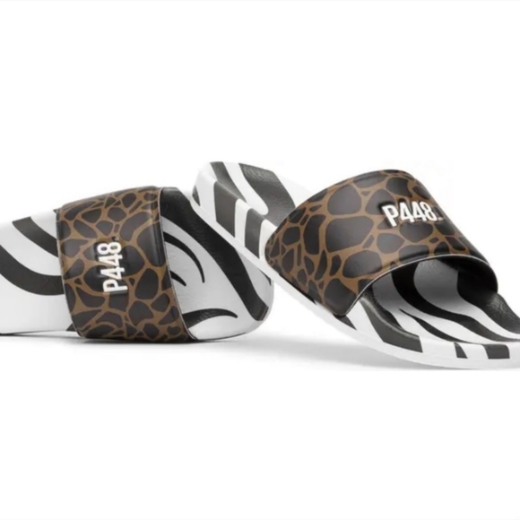 P448 Animal Print Slides - Picture 2 of 8